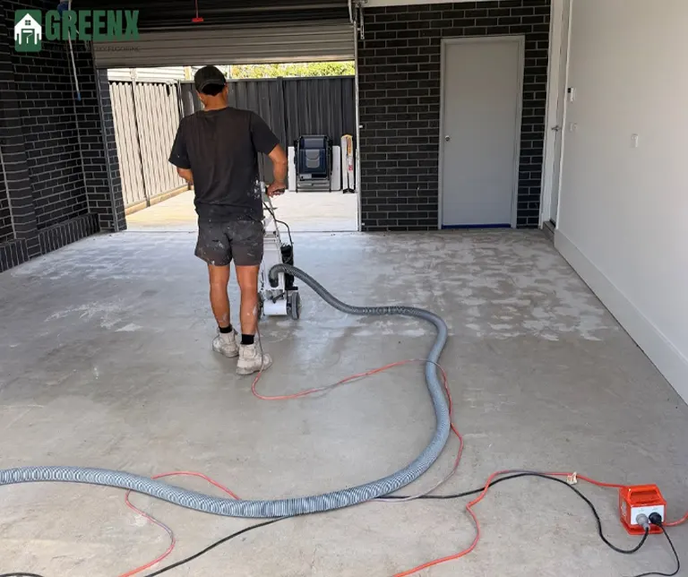concrete painting work