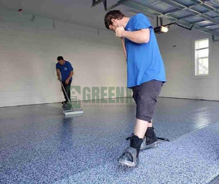 Flake Epoxy Flooring 6