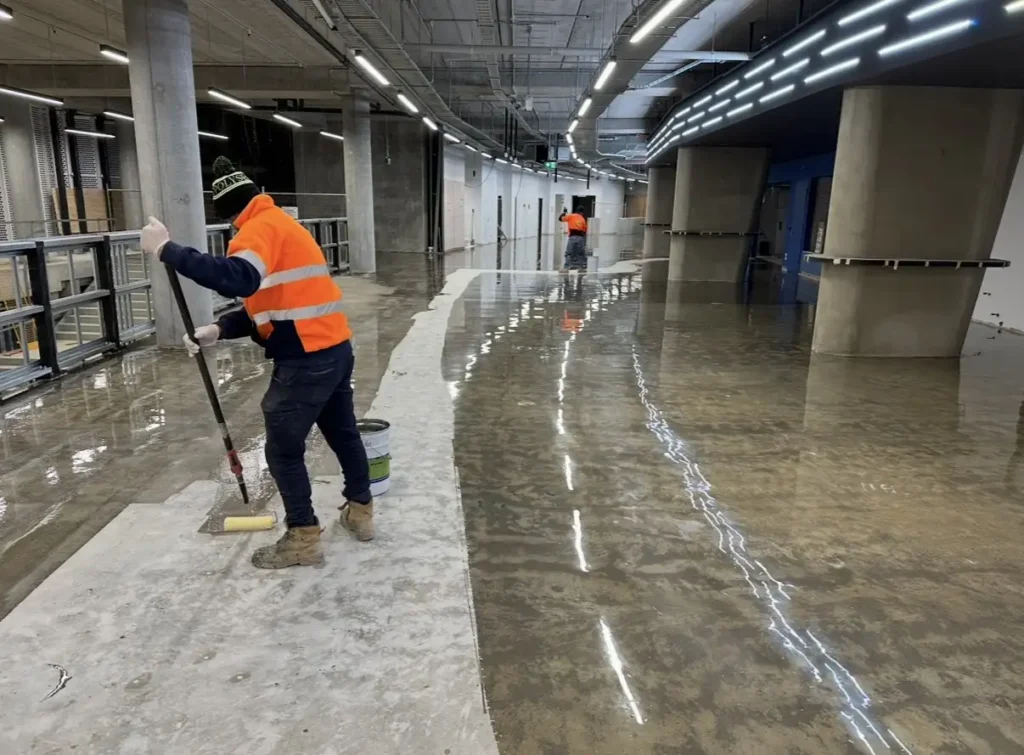 Commercial epoxy flooring Melbourne business