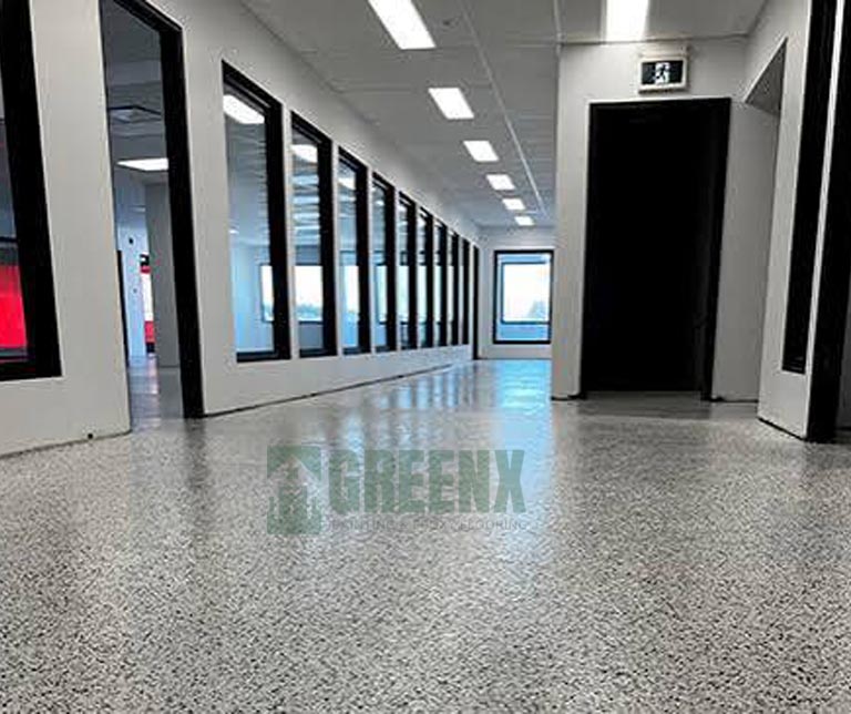Office epoxy flooring