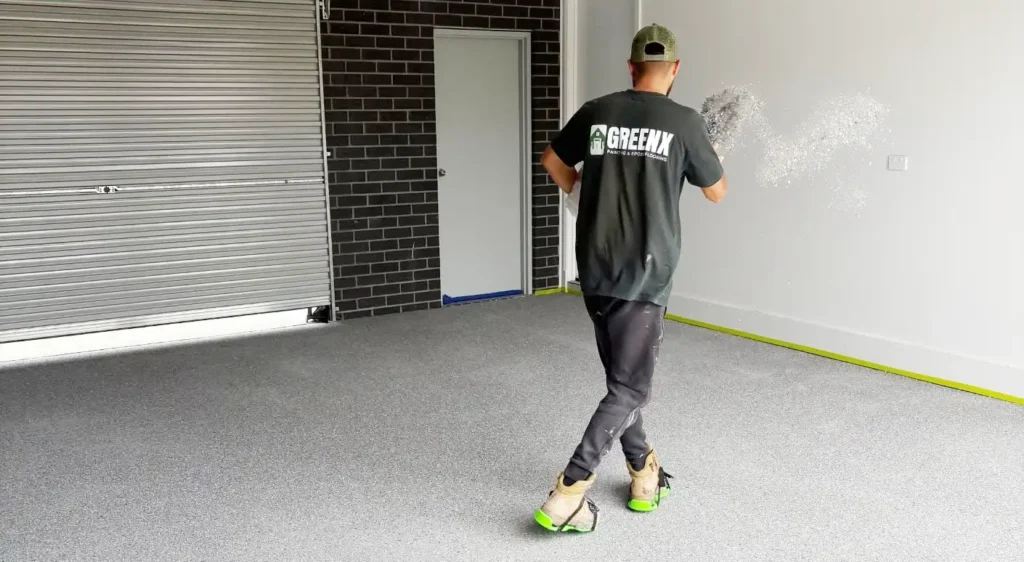 Epoxy flooring service