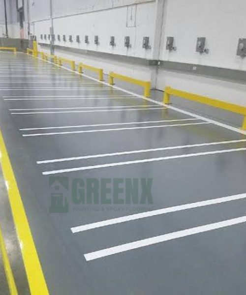 Forklift Resistant Epoxy Flooring 5