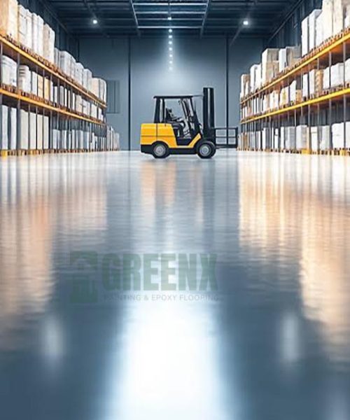 Forklift Resistant Epoxy Flooring 6