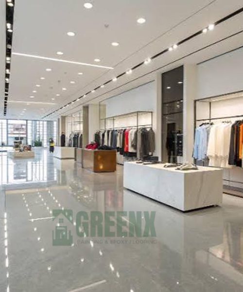 Retail Store Epoxy Flooring